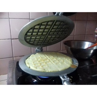 [CHẤT LƯỢNG]Khuôn kẹp dầy Waffle Lớn