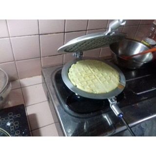[CHẤT LƯỢNG]Khuôn kẹp dầy Waffle Lớn