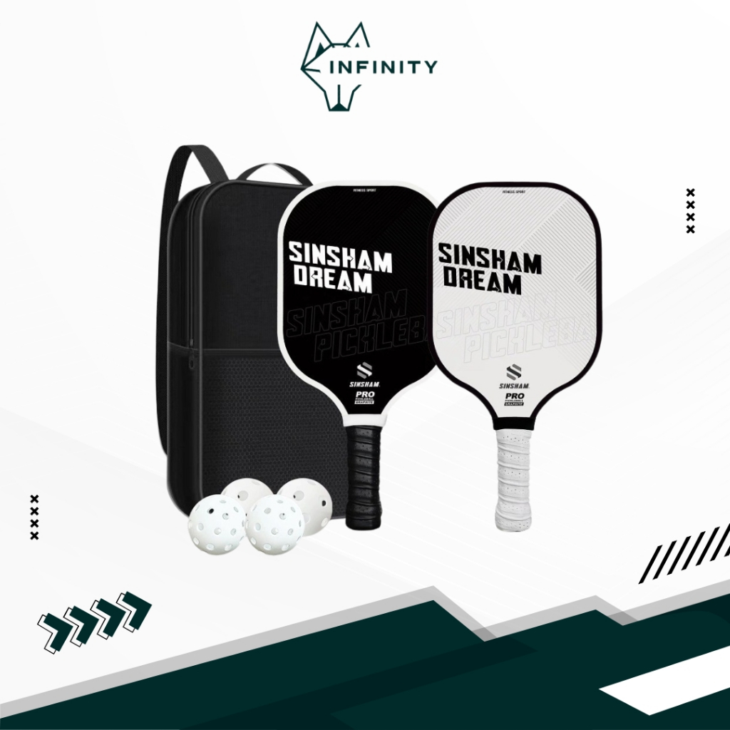 Vợt pickleball Sinsham DREAM thể thao ngoài trời tổ ong ban siêu nhẹ ngoài trời
