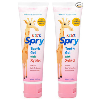 Kem đánh răng Spry cho bé từ 3 tháng tuổi 60 ml - Không Flouride - Hàng nhập khẩu chính hãng Mỹ