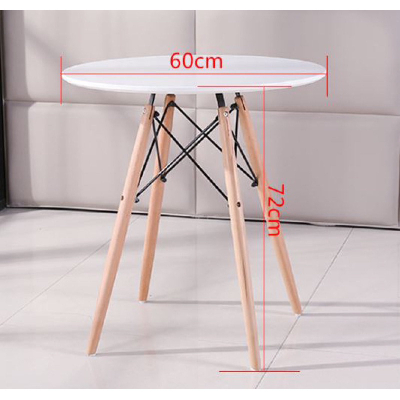 Combo bộ Bàn và ghế Eames (1 bàn Eames +1 ghế nhựa Eames)