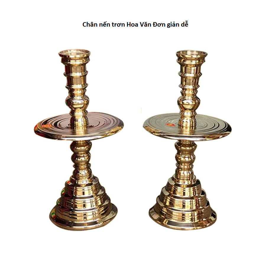 [GIÁ RẺ]Chân nến bằng đồng 35cm