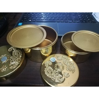 Bộ Tráp trầu Long Phụng bằng đồng