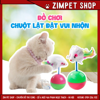 Đồ chơi bóng chuột lật đật cho chó mèo - Đồ chơi cho chó mèo - Zimpet