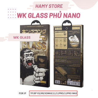 Kính Cường lực  cuong luc iphone kính cường lực  WK Glass KK3D