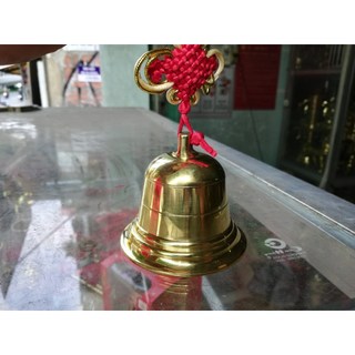 [Hàng đẹp] Chuông lắc đồng đk 7cm nguyên khối nét