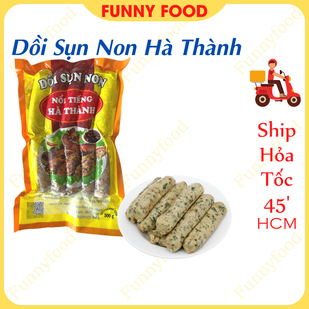 Dồi Sụn Non LC – Dồi Sụn Hà Thành – Dồi Sụn Kiểu Hàn Quốc – Funnyfood