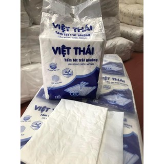  {Freeship} 10 Tấm đệm lót việt thái người lớn  người già  sản khoa   gói 10 miếng 45cmx75 cm   
