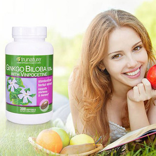 Viên Uống Bổ Não ,tuần hoàn não suy giảm trí nhớ ginko biloba 300 viên của mỹ