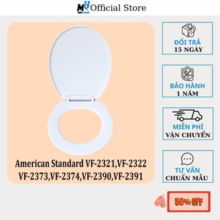 Nắp rơi êm cho bồn cầu american standard vf-2321, vf-2322, vf-2373, vf-2374, vf-2390, vf-2391