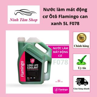 Nước làm mát động cơ ô tô Flamingo / KINZHAL can xanh 5 lít F078