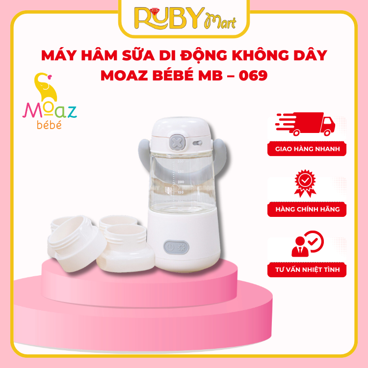 Máy Hâm Sữa Di Động Moaz Bebe MB069