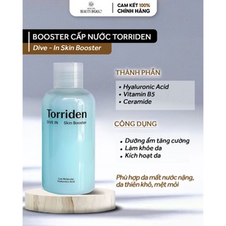 Booster cấp nước TORRIDEN DIVE-IN SKIN BOOSTER