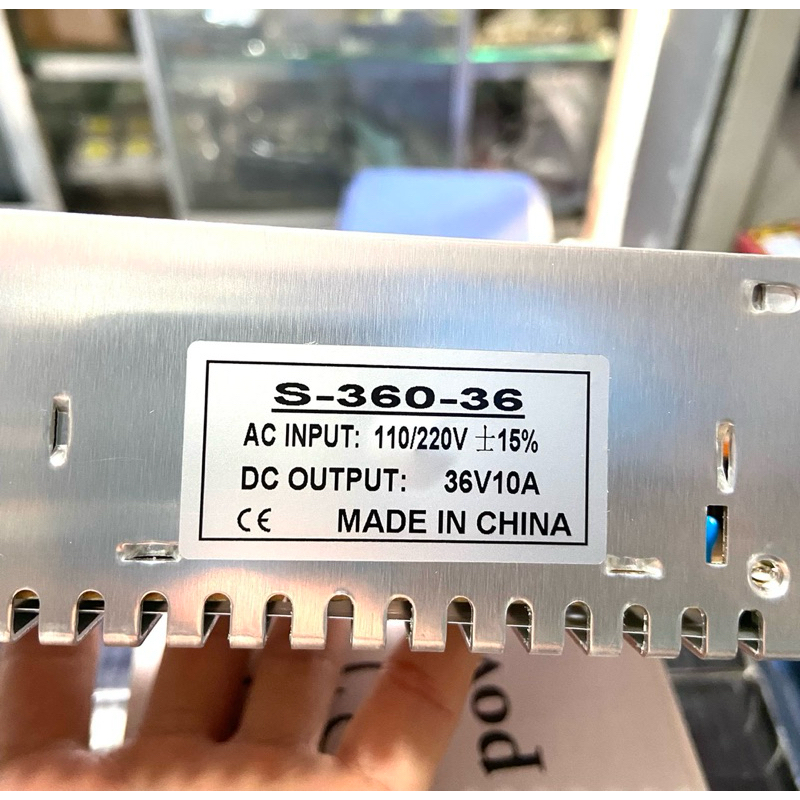 NGUỒN 36v-10A :CÔNG SUẤT 360W-HÀNG CÔNG TY-(CÓ QUẠT)