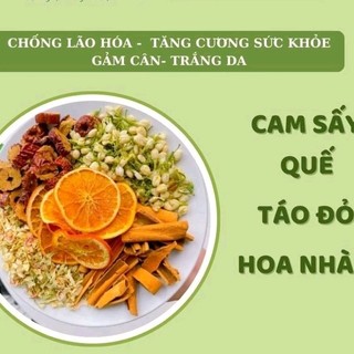 Trà cam quế hoa nhài gói giúp làm đẹp dáng, đẹp da, detox giảm cân thải độc trắng da