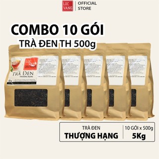  COMBO 10 Trà Đen Hồng Trà Nguyên Liệu Làm Trà Sữa Trân Châu Đường Đen Tự Pha THƯỢNG HẠNG 500g 