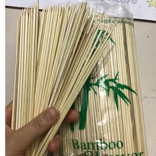 100 que tăm xiên dài 20cm - tăm xiên tre dùng cắm hoa, làm mô hình hanmade
