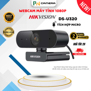 Webcam máy tính Dahua Z2, HIKVISION U320 mã cũ U02 Cực nét- Hỗ trợ dạy và học trực tuyến - Cắm cổng usb hỗ trợ mic!