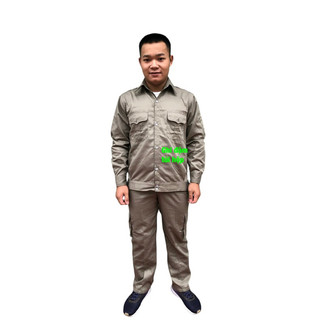 Quần áo bảo hộ túi hộp vải kaki 3.1