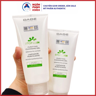 Sữa rửa mặt cho da dầu mụn babe