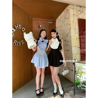 Đầm Nơ Sát Nách Tiểu Thư Xinh