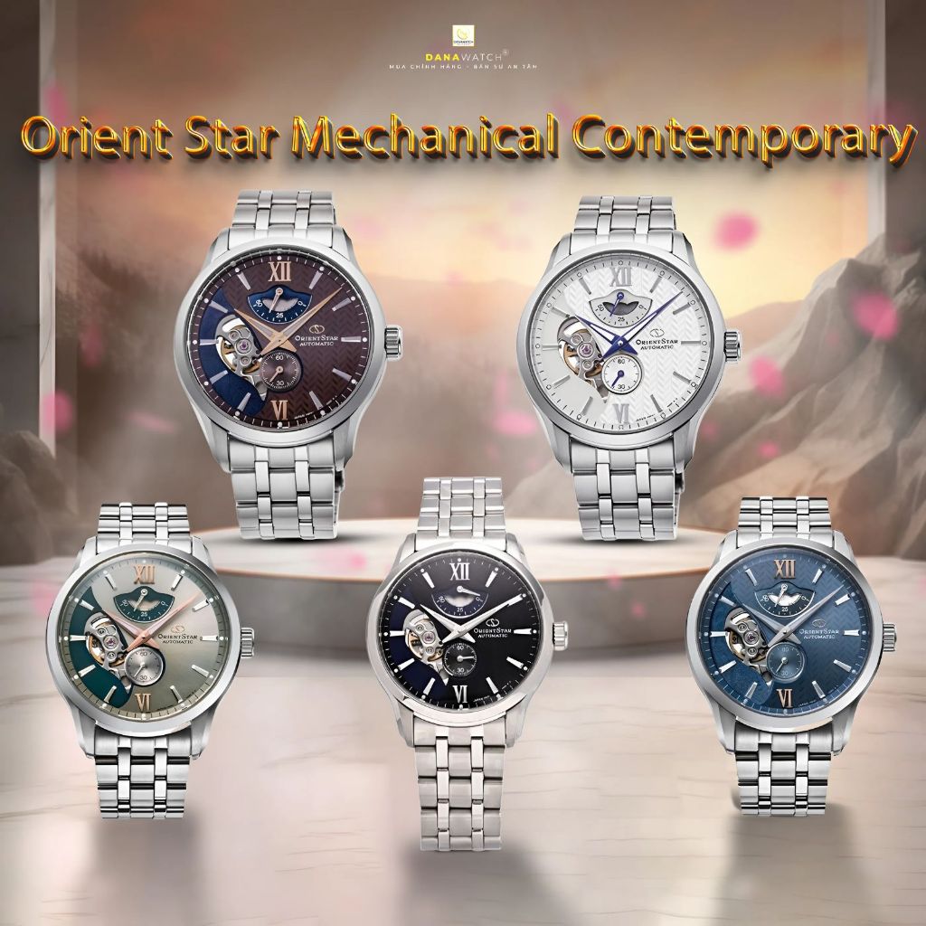 Đồng hồ Nam Orient Star Contemporary RE-AV0B02Y00B – Tặng  gói bảo hành kim cương