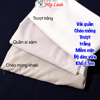 Vải công sở mềm mỏng mềm tay may may váy vóc công sở, quần suông, làm rèm,…