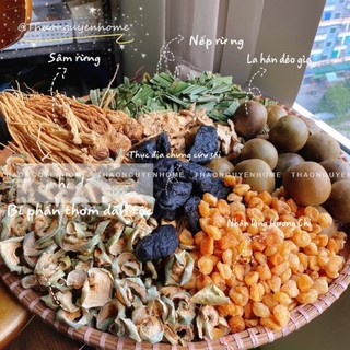 Trà sâm bí đao thanh nhiệt tiêu đờm gói dùng thử