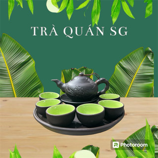 Bộ ấm trà bat tràng -ấm nhở 280ml - gốm sứ bát tràng