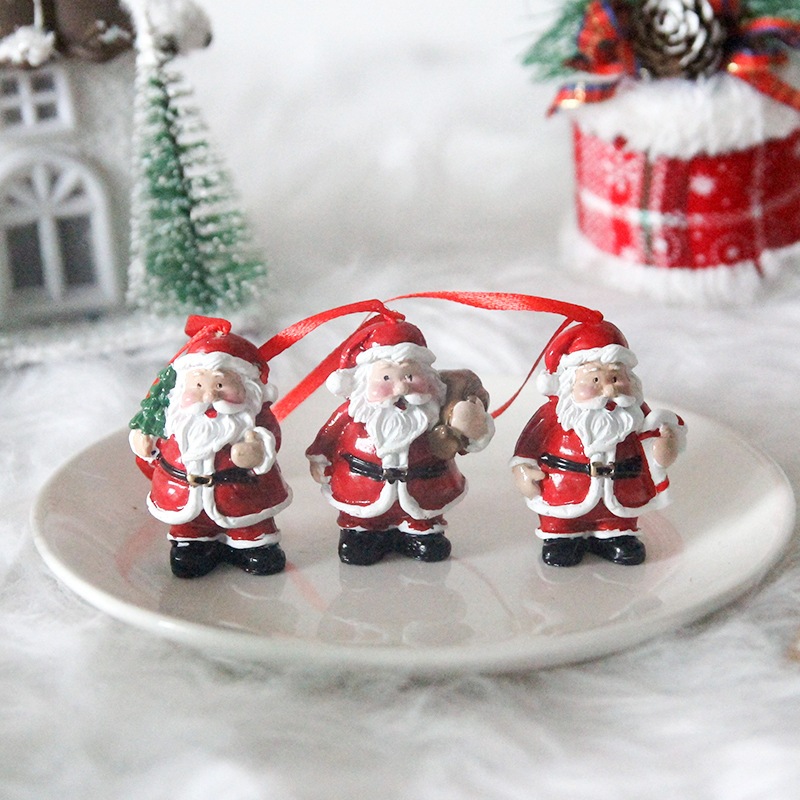 Hộp 3 Phụ Kiện Treo E82 Trang Trí Cây Thông Noel Phụ Kiện Trang Trí Giáng Sinh