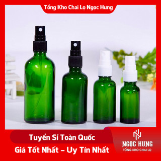 Chai xịt phun sương thủy tinh 15ml/20ml/30ml dùng chiết tinh dầu, chiết mỹ phẩm - lọ thủy tinh - chai lọ mỹ phẩm
