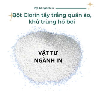 Bột Clorin tẩy trắng quần áo, khử trùng hồ bơi