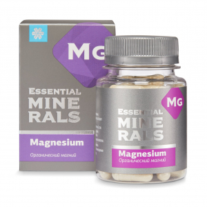 [Magie hỗ trợ giấc ngủ] Thực phẩm bảo vệ sức khỏe Essential Minerals Magnesium Siberian – 60 viên/lọ
