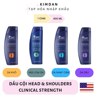 DẦU GỘI HEAD & SHOULDERS CLINICAL STRENGTH 400ML - NHẬP MỸ