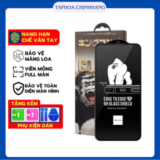 [KK 3D] KÍNH CƯỜNG LỰC IPHONE FULL MÀN- TRONG SUỐT -DÀNH CHO IPHONE 6 ĐẾN 15PROMAX