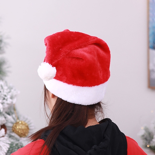 Nón Noel Viền Lông N39 Phụ Kiện Giáng Sinh Noel