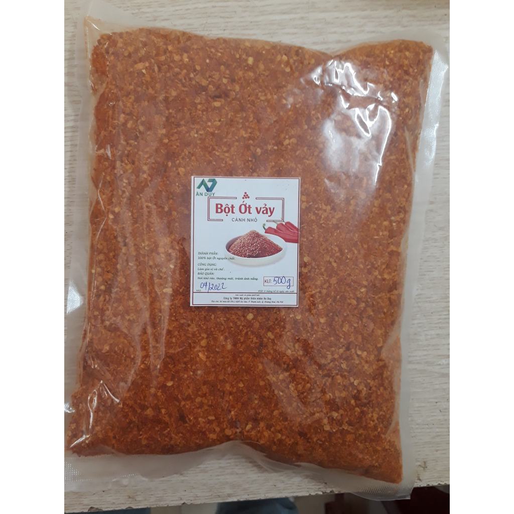 ớt vảy khô làm các món ăn 100g