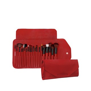 Bộ cọ Vacosi 20 cây Bóp da Hồng