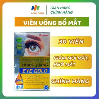 Viên uống bổ mắt chăm sóc mắt nhãn quang EYE GOLD Chính Hãng Japa Kids