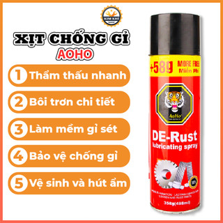 Dầu Xịt Tẩy Rỉ Sét Dầu Xịt Bôi Trơn,Vệ Sinh Làm Sạch Đa Năng, Bảo Dưỡng Xe - kim khí Shop vn