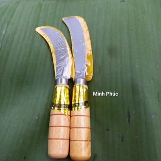 Bộ 2 dao rửa dừa , dụng cụ vệ sinh dừa (dài + ngắn)