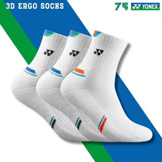 Tất Vớ Cầu Lông YONEX, Tất Tennis Dệt Kim Dày Dặn Thoáng Mát Chống Trơn Trượt Khi Chơi Thể Thao, Tập luyện, unisex