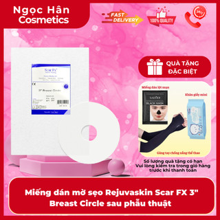 Miếng dán mờ sẹo Rejuvaskin Scar FX 3″ Breast Circle sau phẫu thuật  - ngochan cosmetics