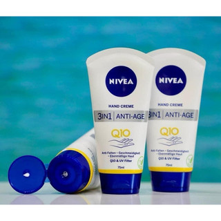 Hàng Đức Xách Kem bôi tay dưỡng da Nivea Q10 chống nhăn, chống nẻ, giúp da tay luôn mềm mại, mịn màng!