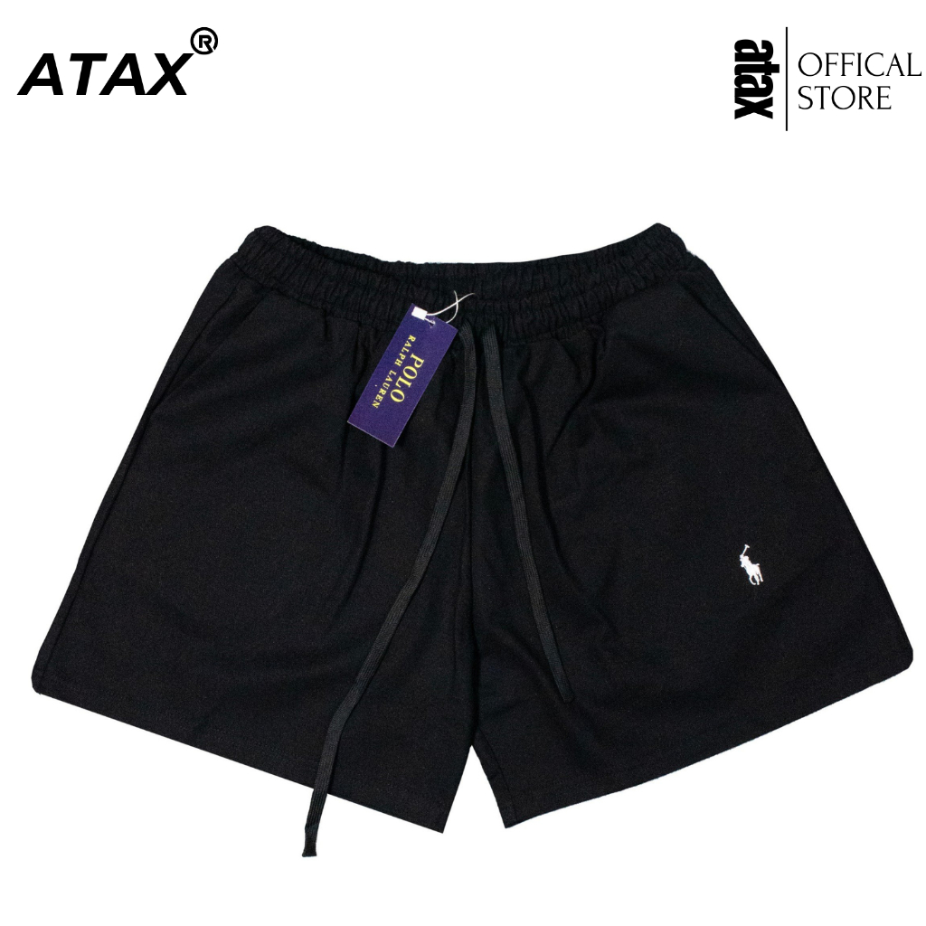 Quần short Ralp Laurent thêu logo vải dù mới nhất Quần short Ralp Laurent thêu logo mới nhất