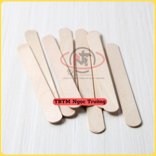 10 Que gỗ phết sáp wax lông 15cm