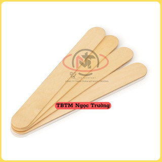 10 Que gỗ phết sáp wax lông 15cm