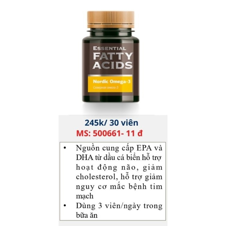 [ Hỗ Trợ Mỡ Máu ] Nordic Omega-3 - hỗ trợ giảm mỡ máu, tăng cường sức khỏe tim mạch – 60 viên/lọ