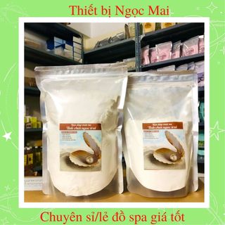 Bột đắp mặt nạ ngọc trai - Bột đắp mặt tinh chất ngọc trai giúp trắng da, ngăn ngừa lão hoá túi 500g