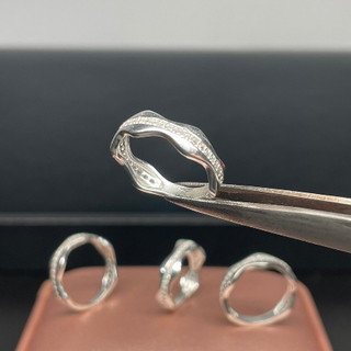 Nhẫn Bạc nữ 925 đính đá HVJ 14